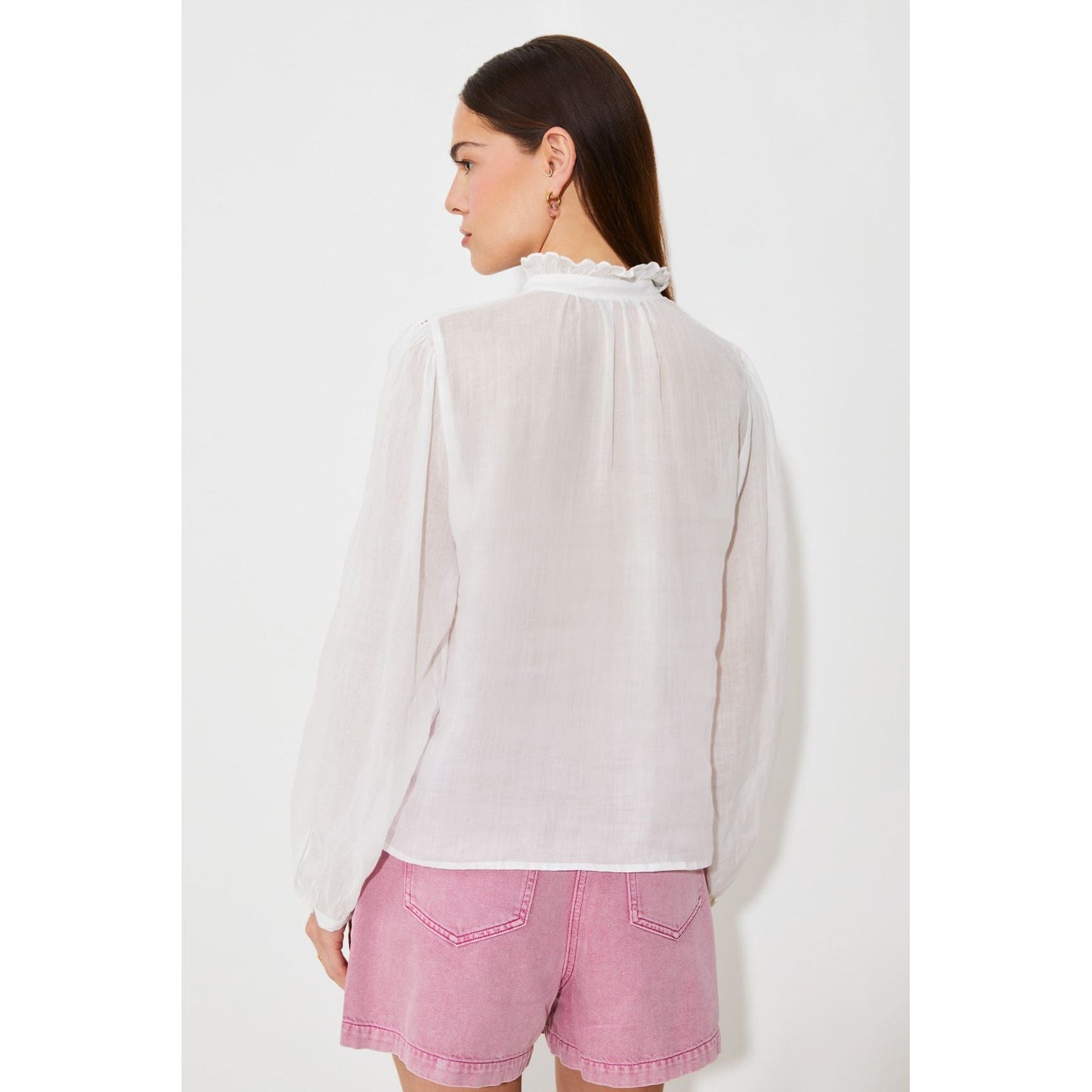 Suncoo Ladies Leony Blouse - Off White