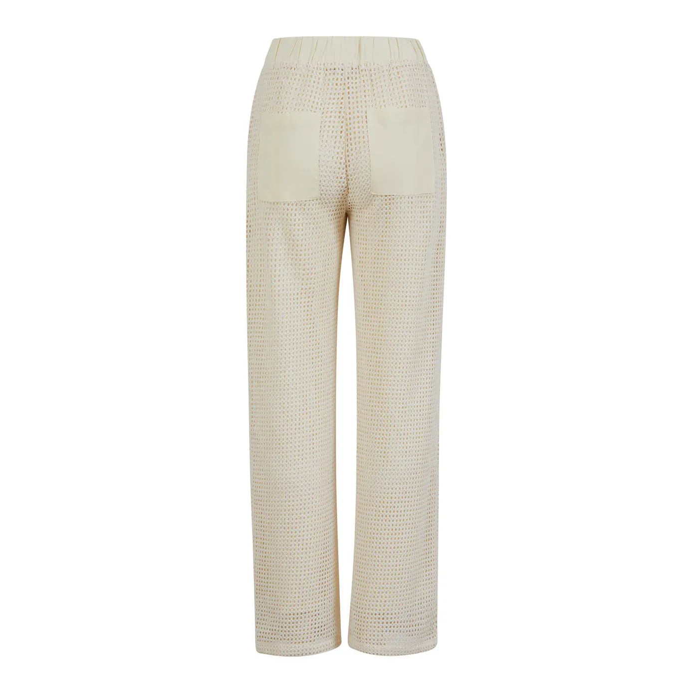 Coster Copenhagen Ladies Mesh Trousers - Creme