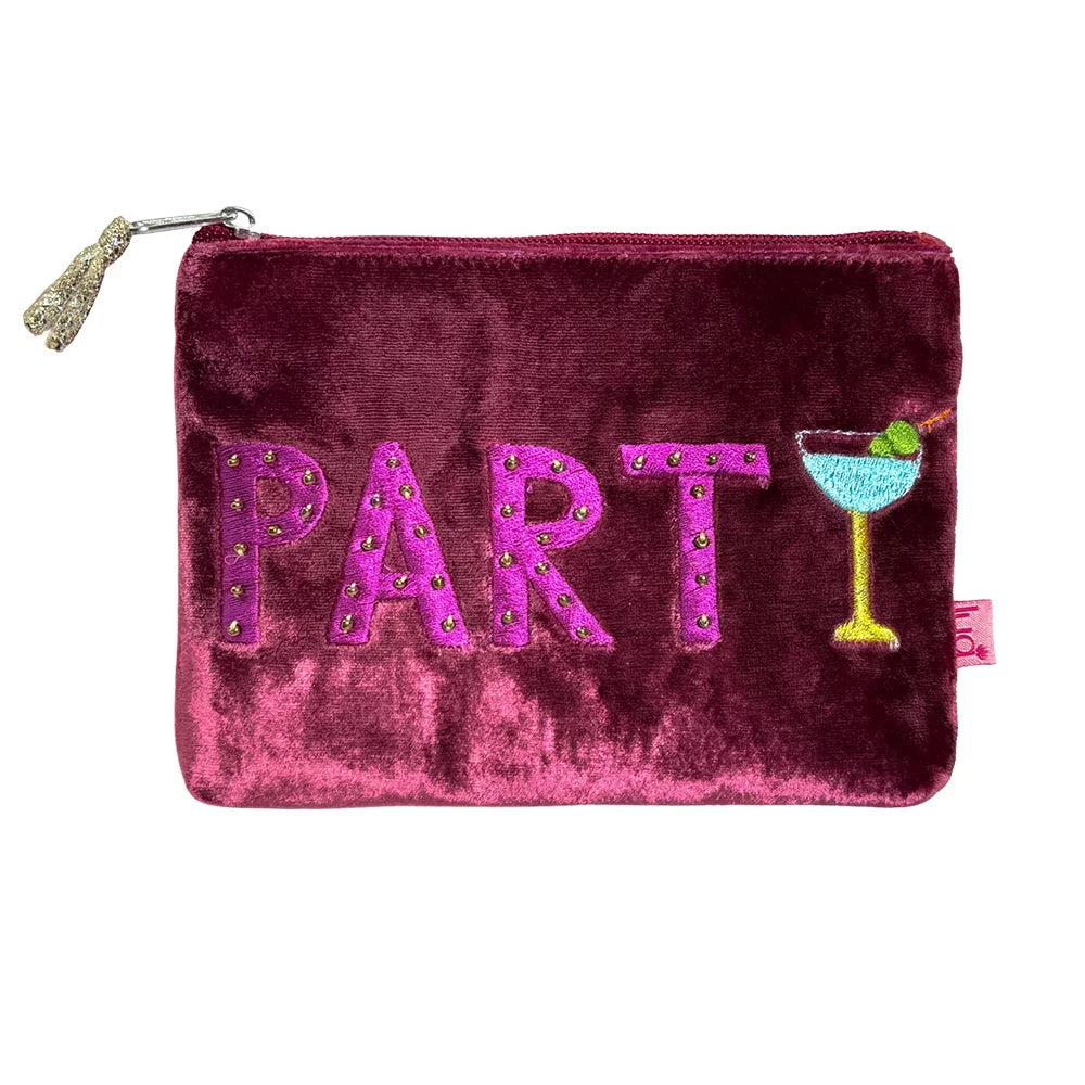 Lua PARTY Velvet Purse