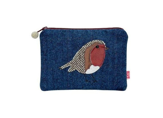 Lua Robin Herringbone Purse
