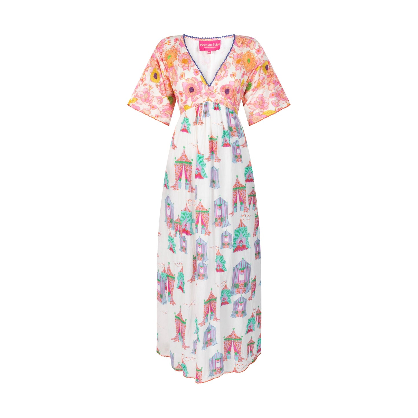 Place du Soleil Ladies Tea Tents Long Dress 443