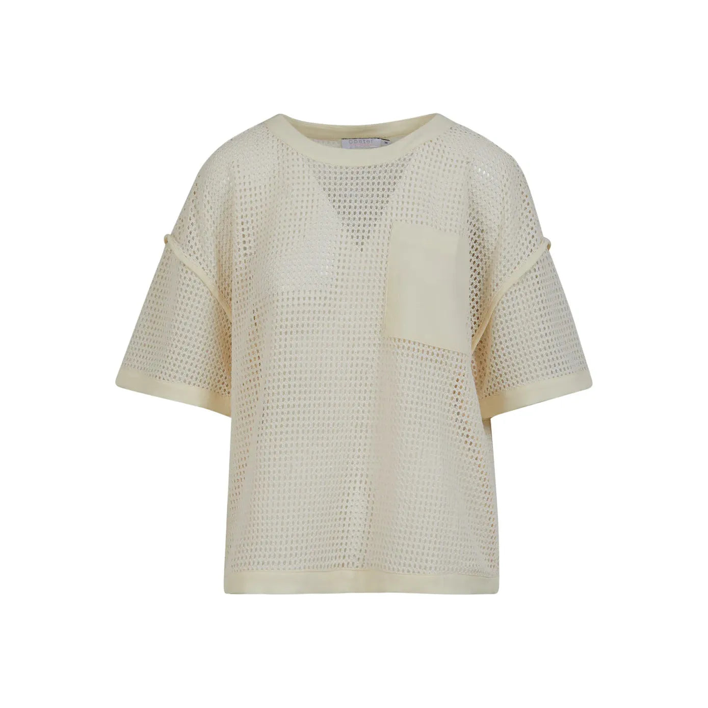 Coster Copenhagen Ladies Mesh Blouse - Creme