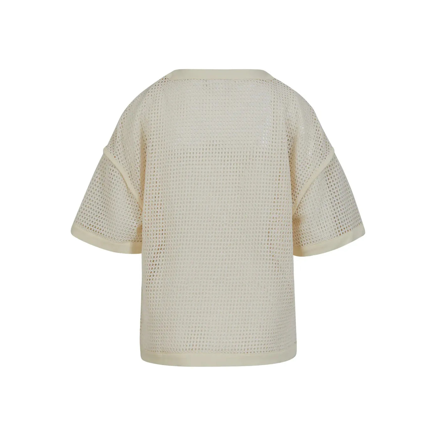 Coster Copenhagen Ladies Mesh Blouse - Creme