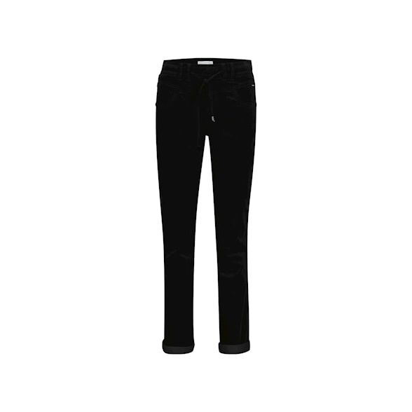 iconic tessy trousers in black velvet