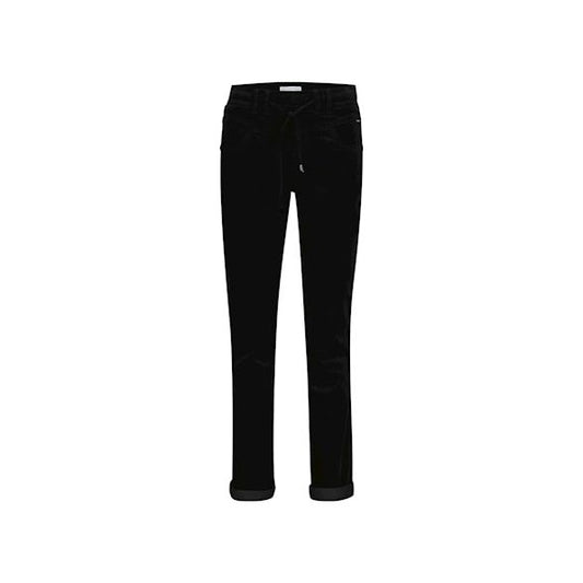 iconic tessy trousers in black velvet