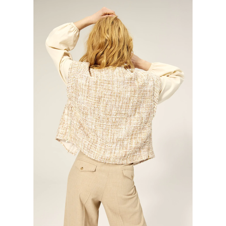 Summum Woman Ladies Tweed Waistcoat