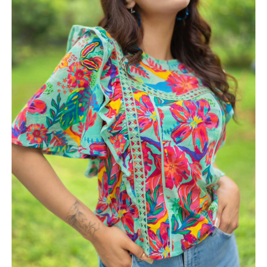 Sohana Ladies Shira Top - Aloha