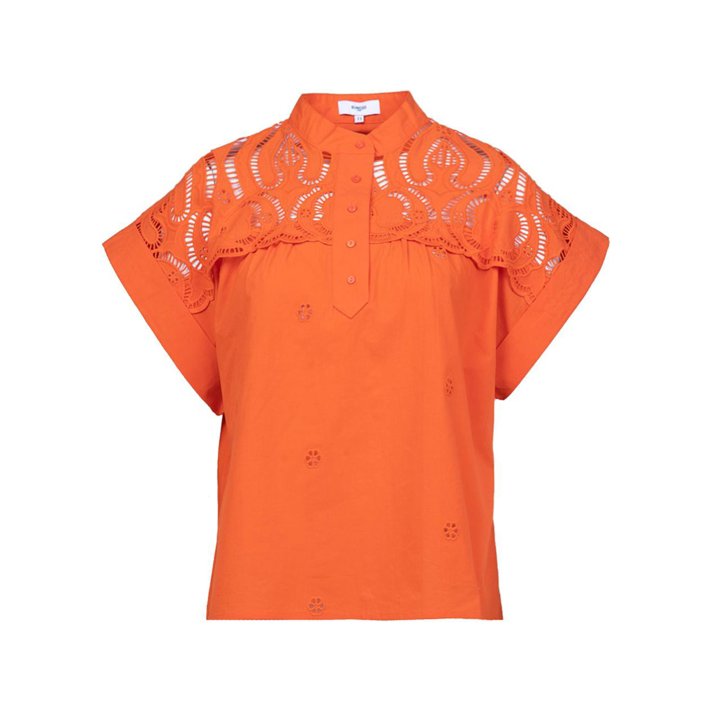 Suncoo Ladies Lina Blouse - Orange