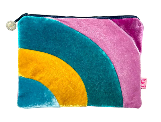 Lua Velvet Rainbow Mini Purse