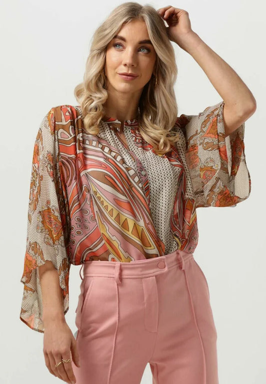 Summum Woman Ladies Blouse - Bohemian Print