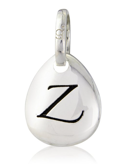 Gemma J Initial Pebble Charm A to Z