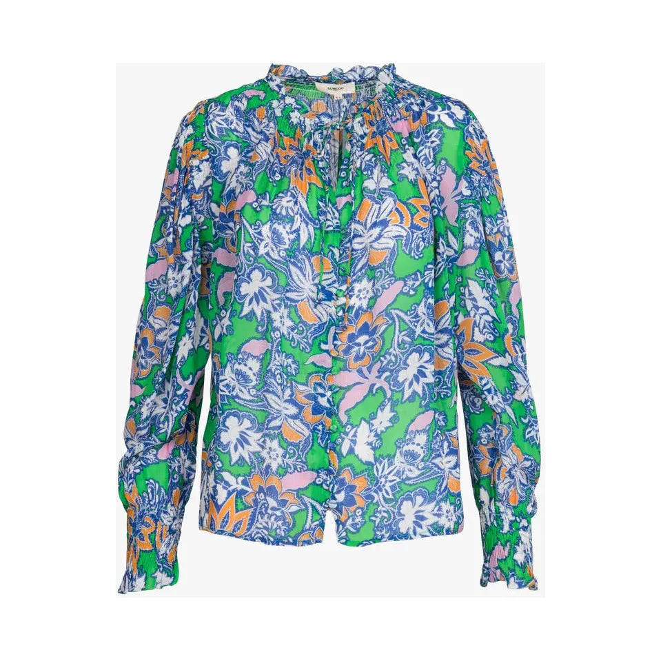 Suncoo Ladies Latinos Blouse - Green