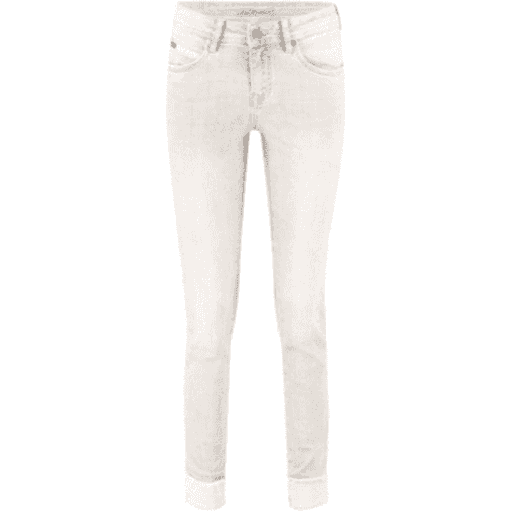 Red Button Ladies Jeans SRB2997  - Lulu Turnup Coloured White Denim