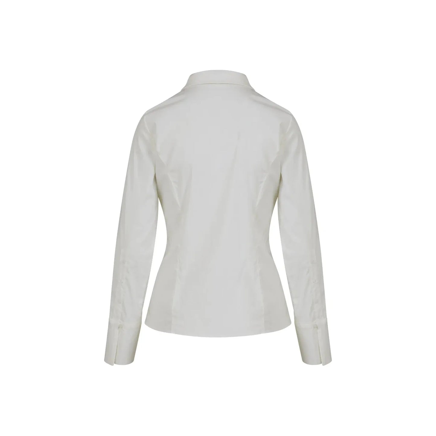 Coster Copenhagen Ladies Fitted Shirt with Cuff Details - White