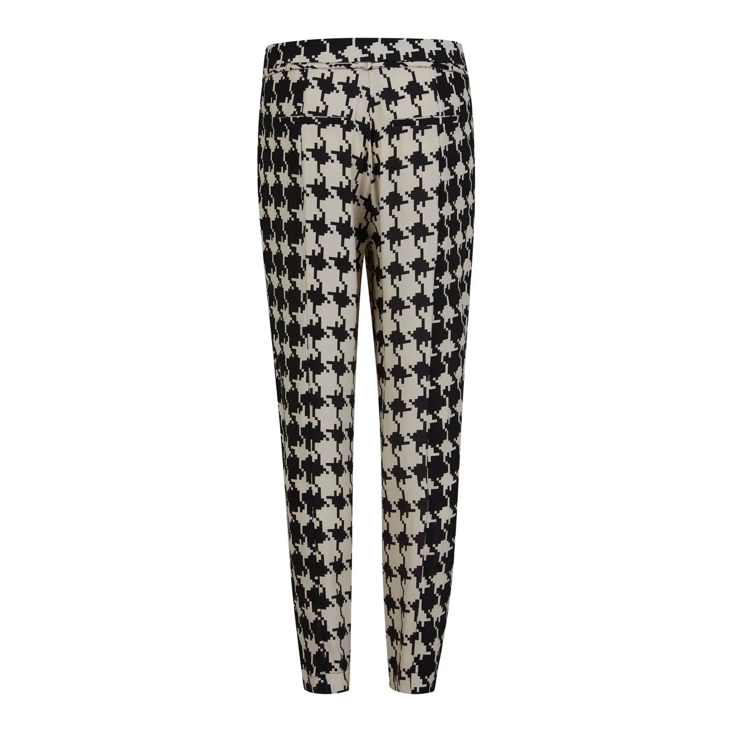 Coster Copenhagen Ladies Trousers - Houndstooth Mix Print