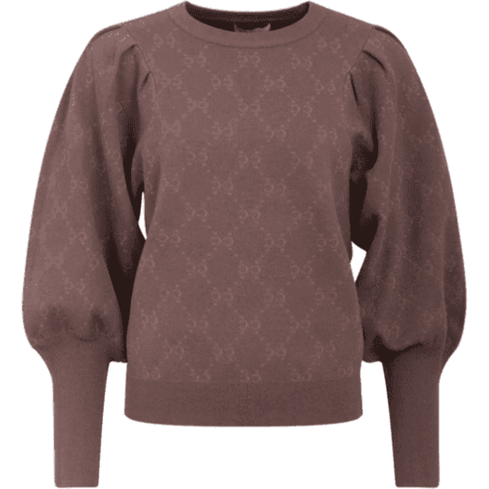 Coster Copenhagen Ladies Sweater - CC Jacquard print