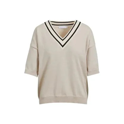Coster Copenhagen Sand Knit with V Neck