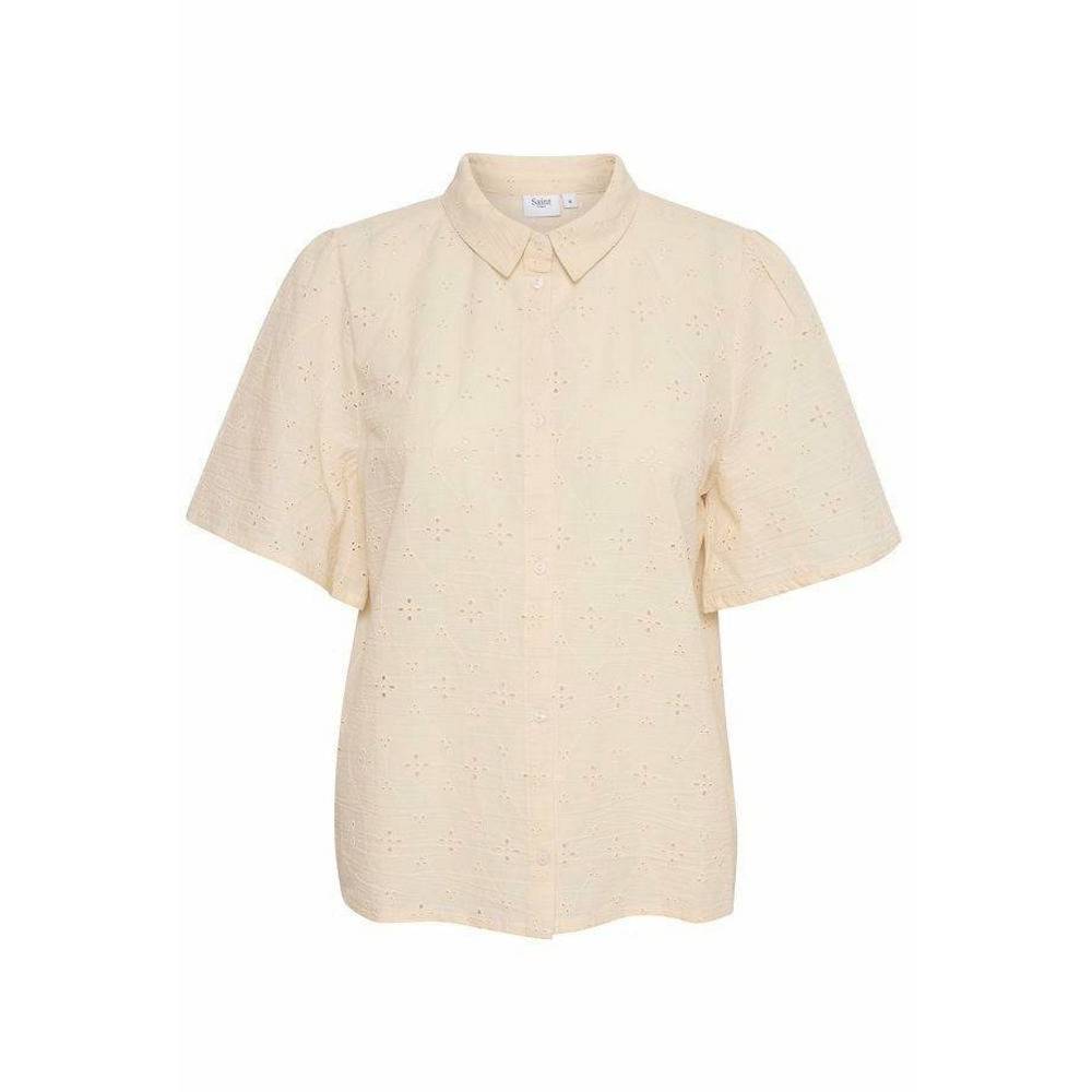 Saint Tropez Ladies Margo Shirt - Creme